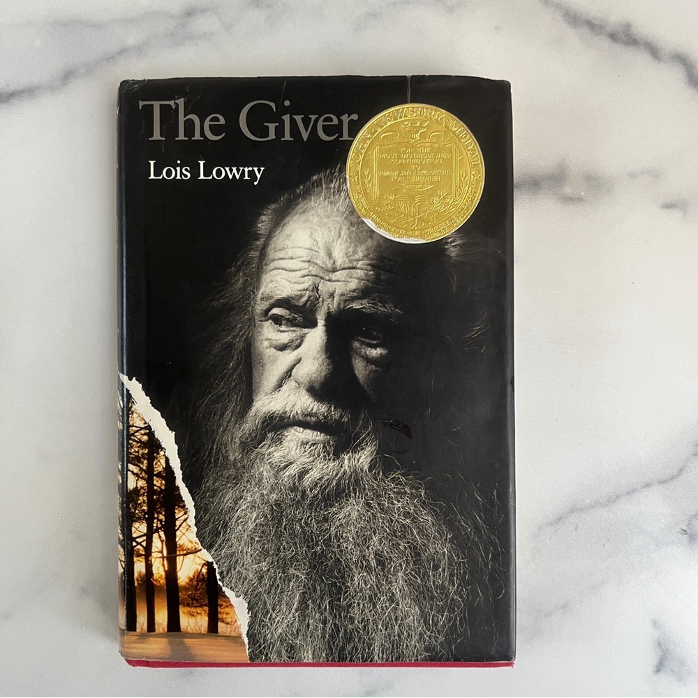 The Giver by Lois Lowry, Hardcover